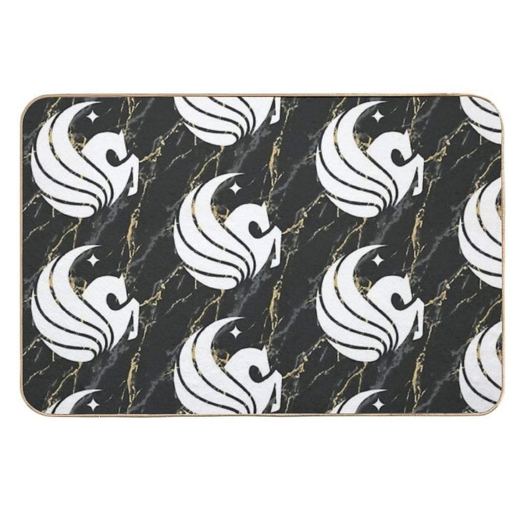 Ucf Knights Marble  Pet-Safe Bath Mat