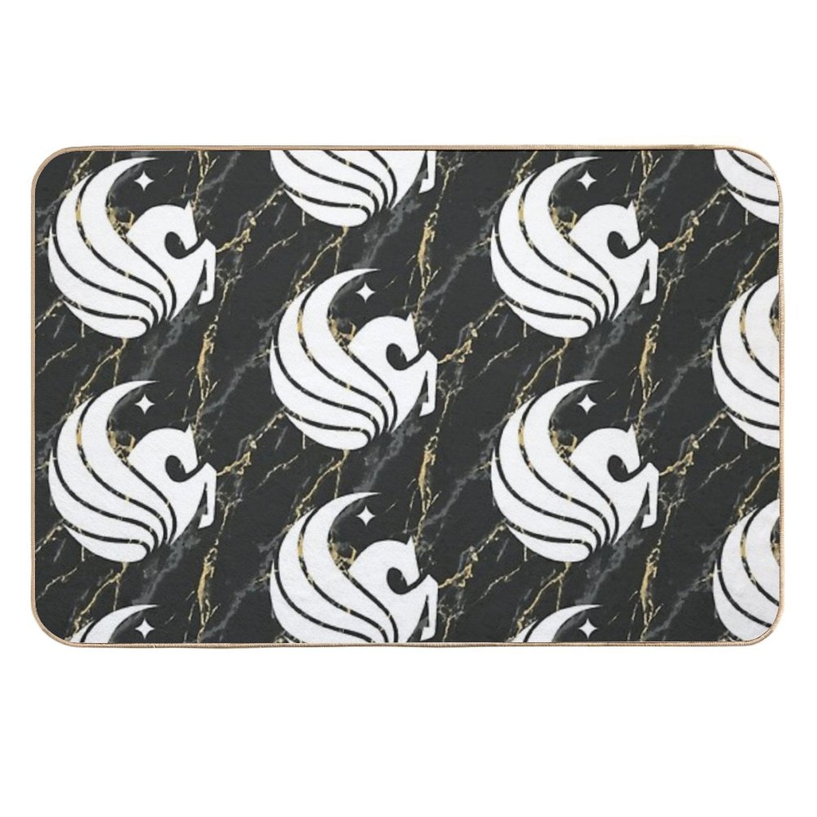 Ucf Knights Marble  Pet-Safe Bath Mat