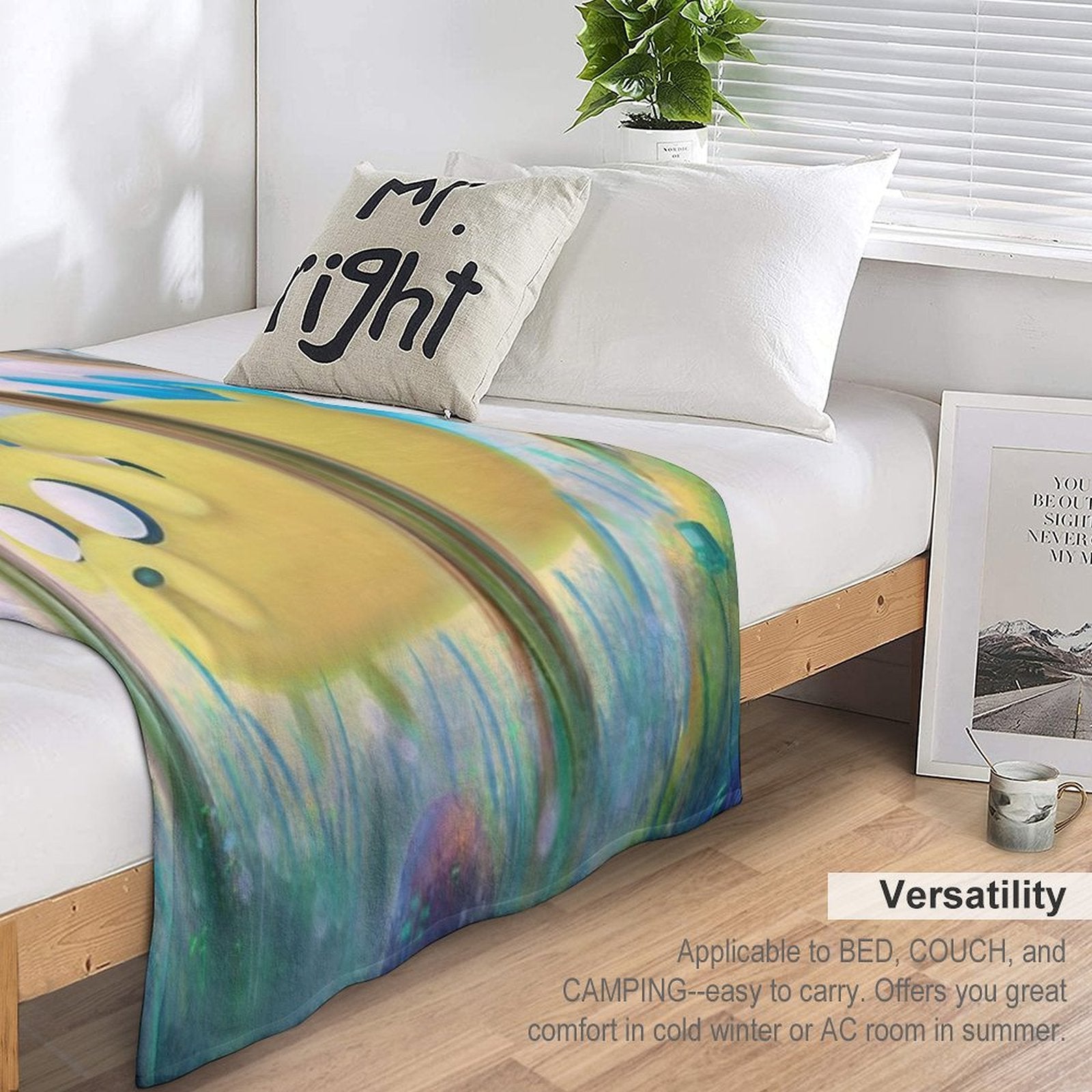 Finn And Jake Adventure All-season Throw Blanket