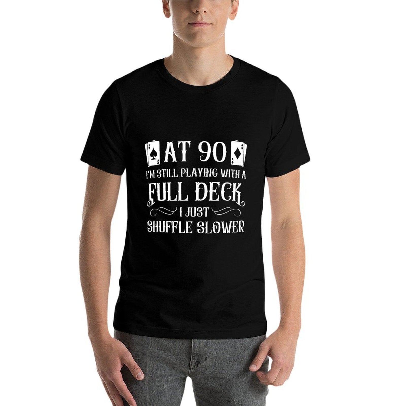 Funny 90th Birthday Gift 90 Year Old Cards  Vintage-inspired T-Shirt