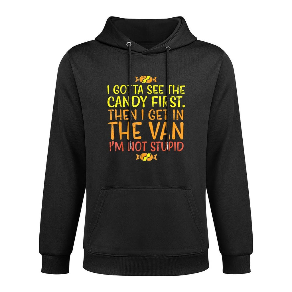 Halloween Gotta See Candy First Van Funny Costume Women Men Moisture-Wicking Hoodie