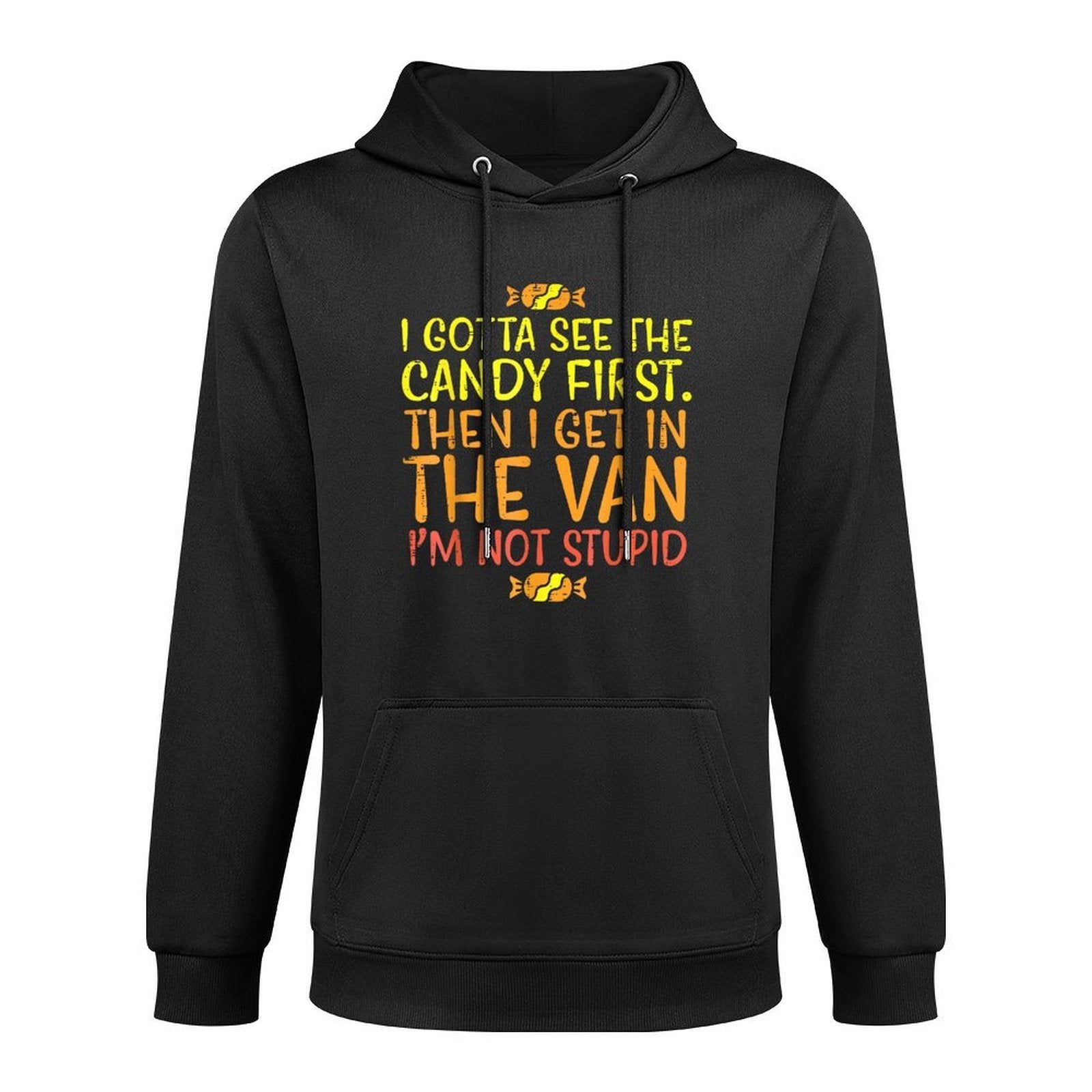 Halloween Gotta See Candy First Van Funny Costume Women Men Moisture-Wicking Hoodie