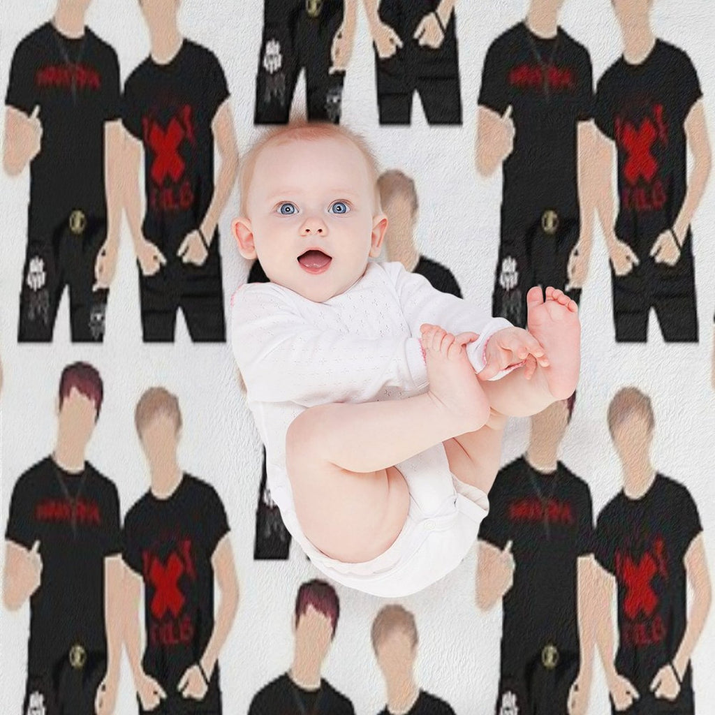 Sam And Colby Compact Throw Blanket