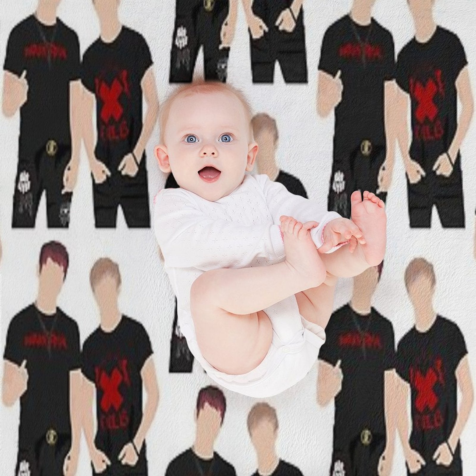 Sam And Colby Compact Throw Blanket