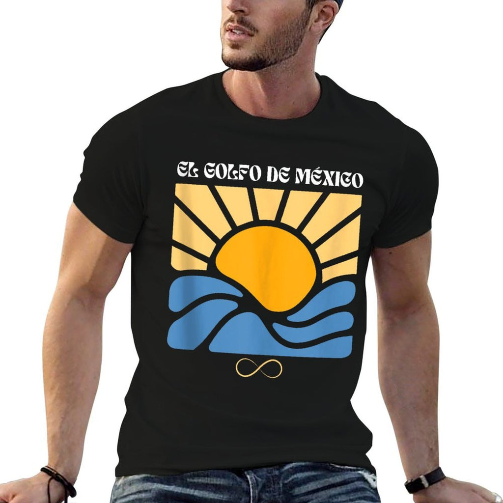 Summer Groovy Gulf of Mexico Forever El Golfo De Mexico  Relaxed-fit T-Shirt