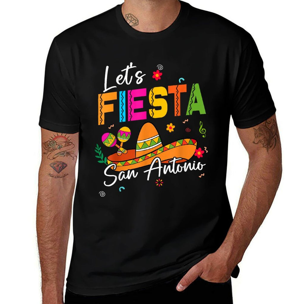 Let's Fiesta San Antonio Texas Cinco De Mayo Mexican Party  Soft T-Shirt