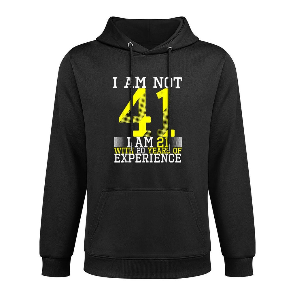 41st Birthday Man Woman 41 Year Old Gift Machine Washable Hoodie