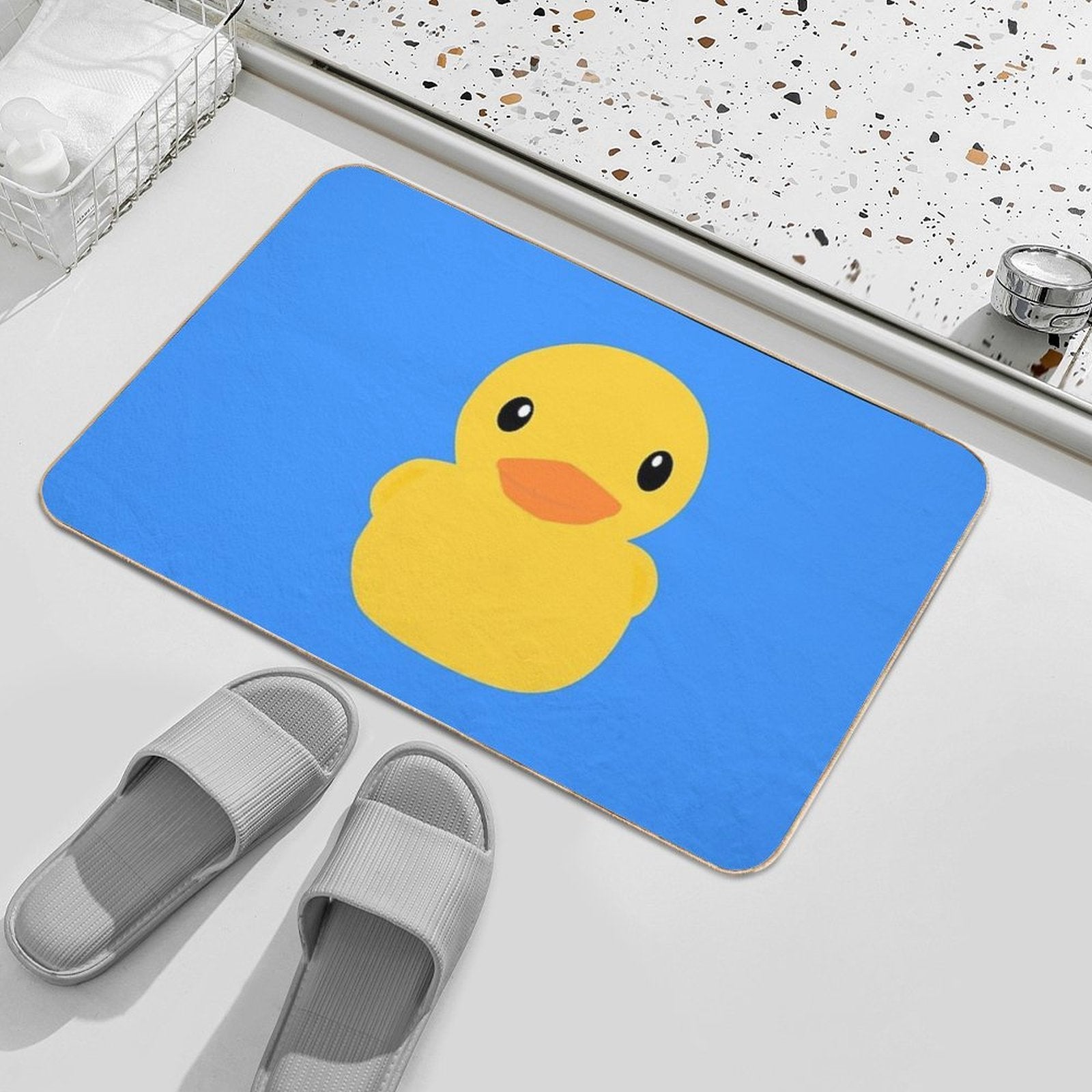 Rubber Duck  Fade-Resistant Bath Mat