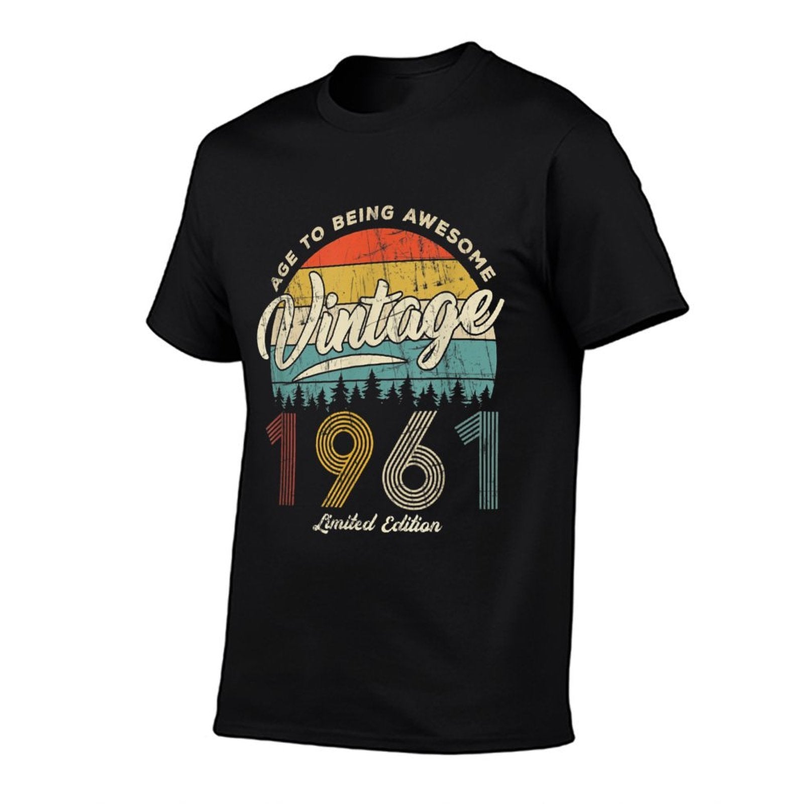 1961 Vintage Birthday Gift Happy 60th Birthday Comfortable T-Shirt