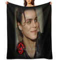 HIM- Ville_Valo_young_ Lightweight Throw Blanket