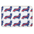Buffalo Bills Corgi  Slip-Resistant Bath Mat