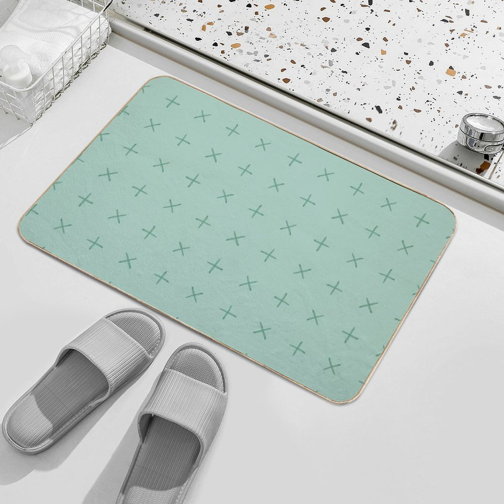 Criss Cross  Rapid-Drying Bath Mat
