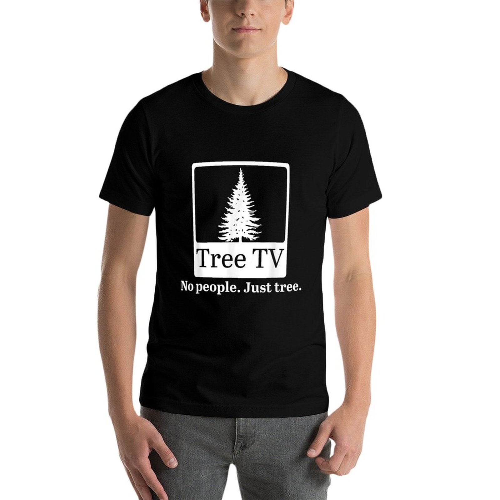 Tree TV No People Just Tree Apparel  Soft T-Shirt