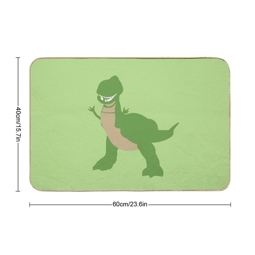 Happy Dinosaur  Long-Lasting Bath Mat