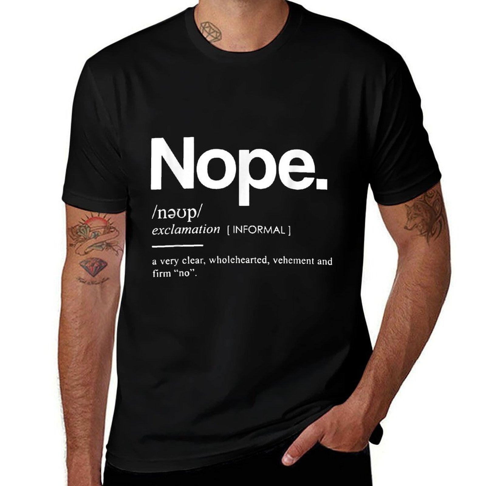 Nope Definition  Lightweight T-Shirt