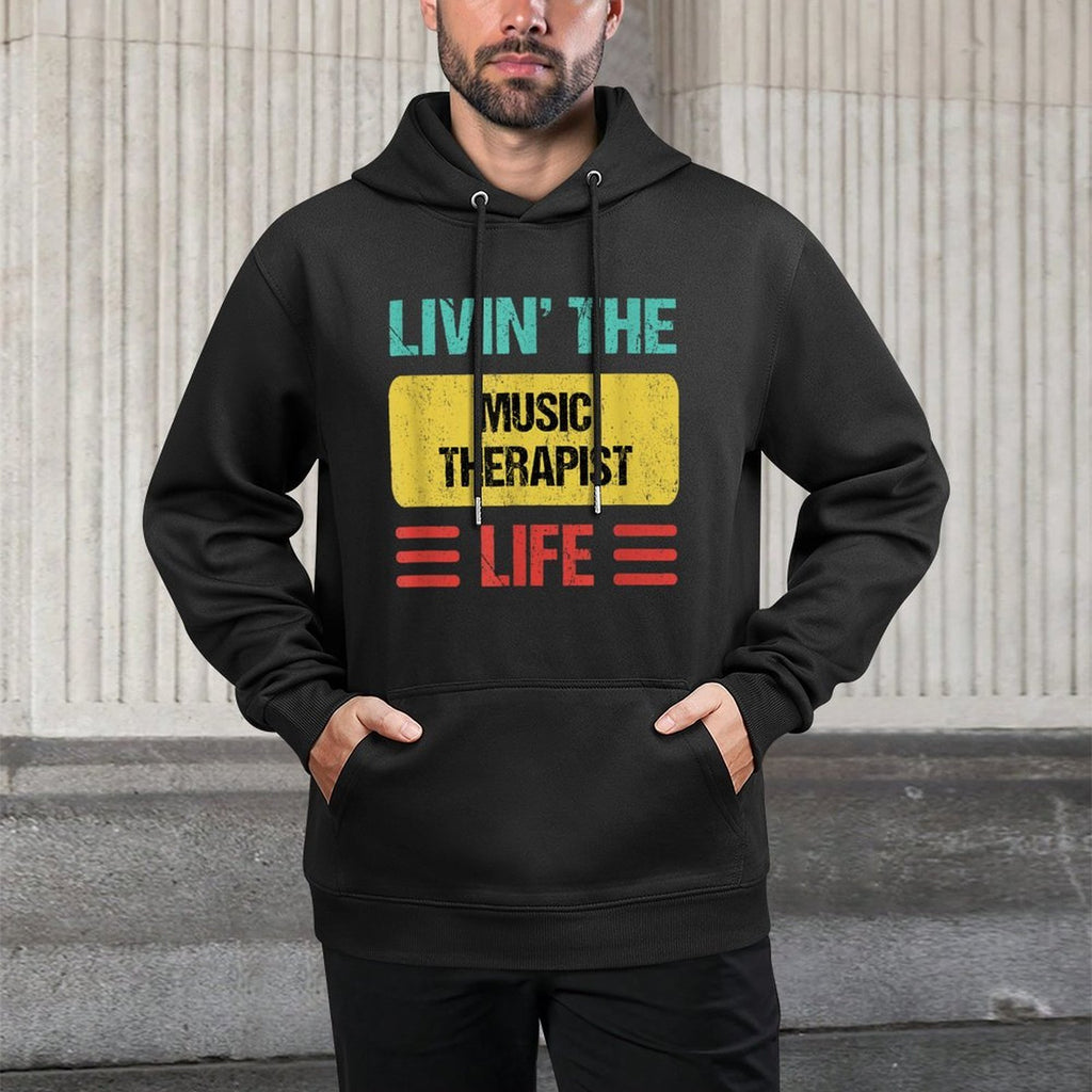 Music Therapist Versatile Streetwear Hoodie