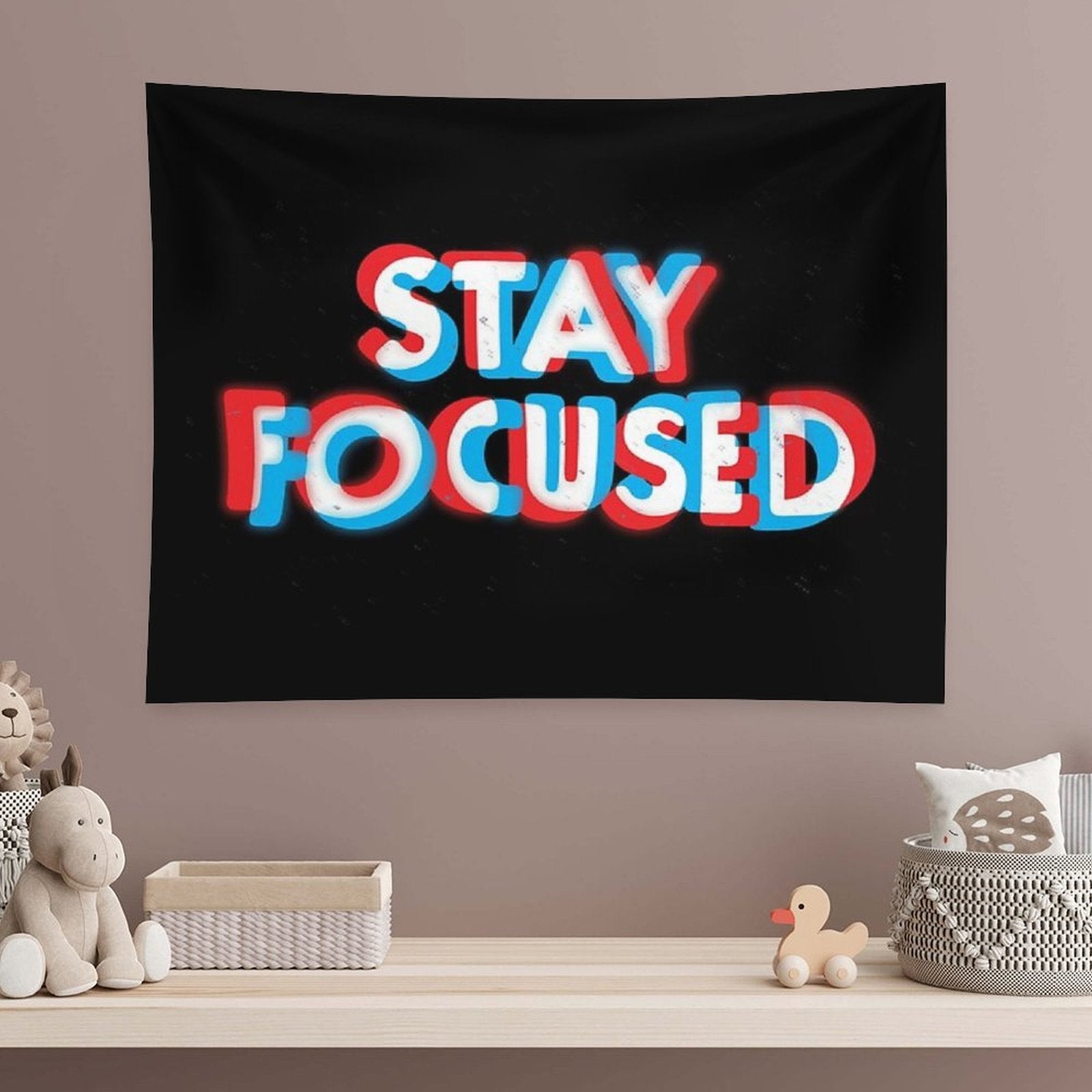Stay Focused Tapestry