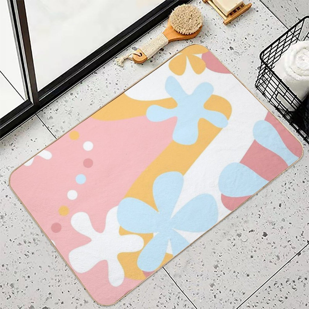 Summer Time 02  Dirt-Trapping Bath Mat