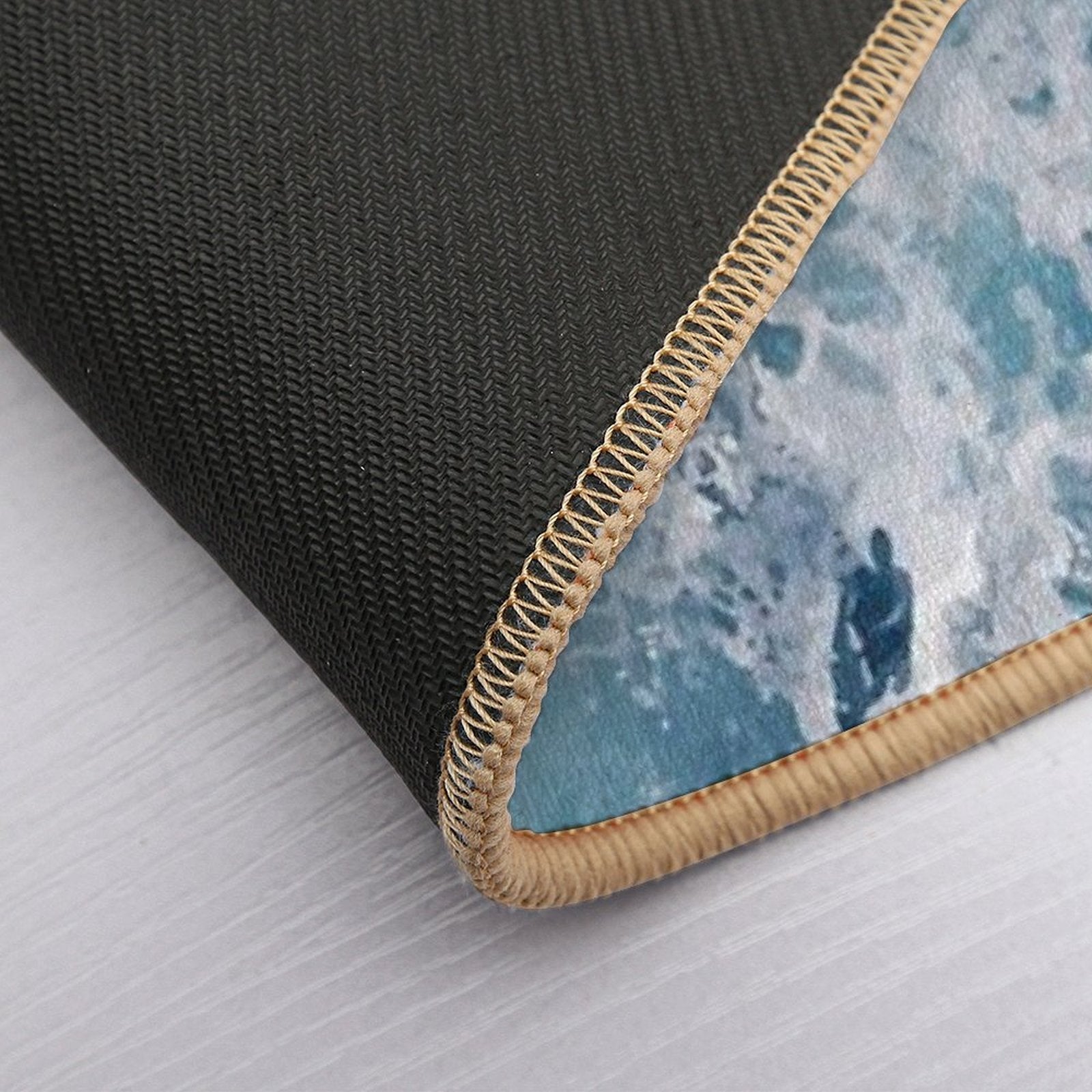 Ocean Beach Bathmat for Shower  Odorless Bath Mat