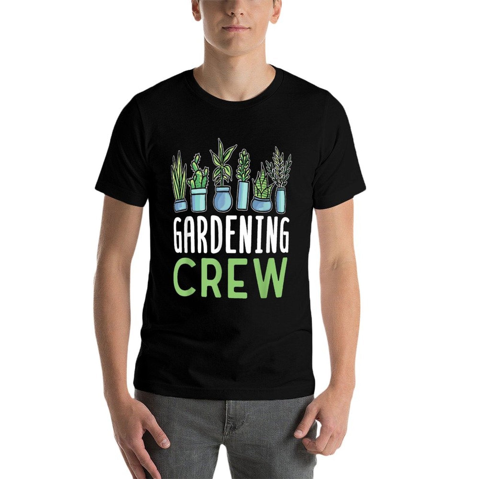 Gardening Crew Gardens Garden Gardener  Slim-fit Cut T-Shirt