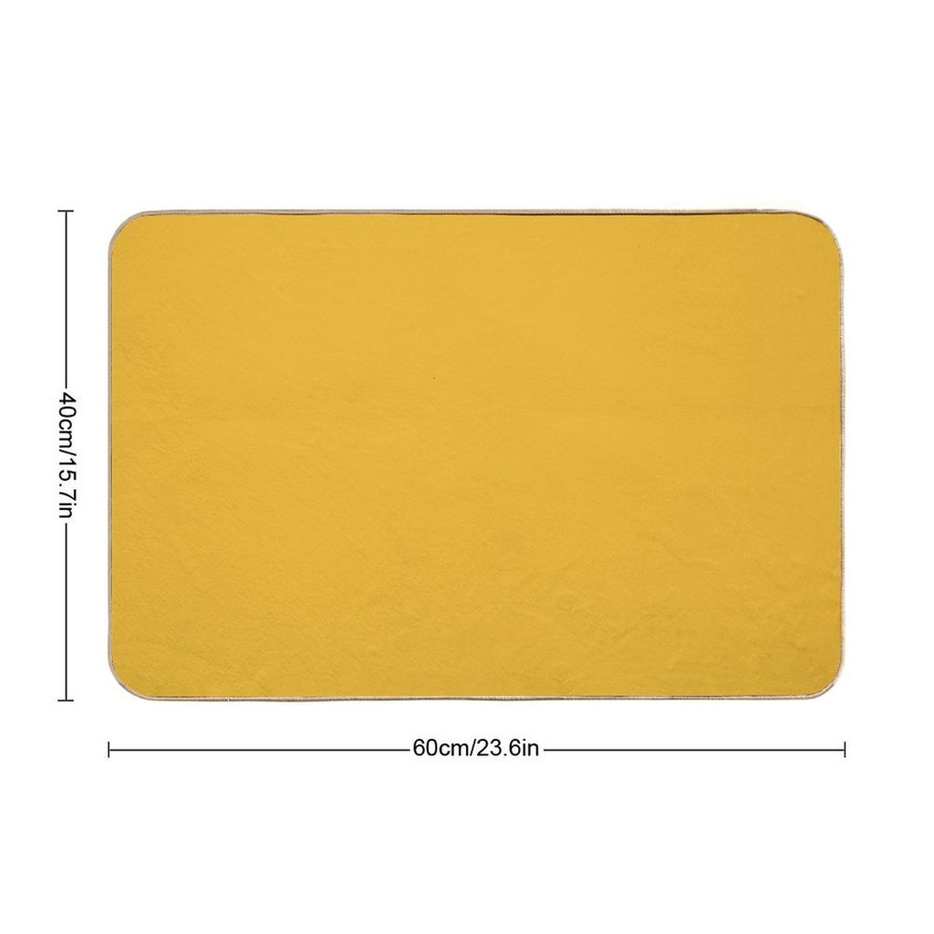 Marigold  Easy To Clean Bath Mat