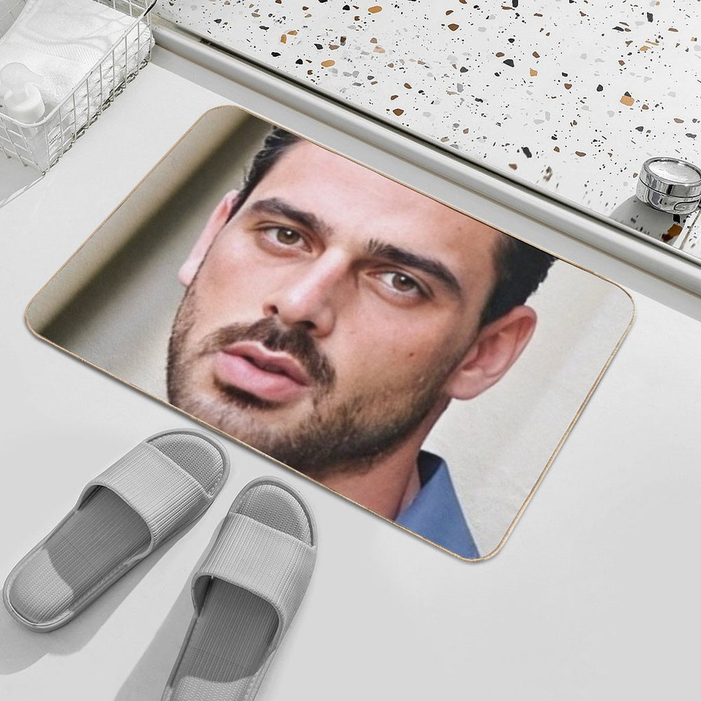 Michele Morrone  High-Traffic Bath Mat