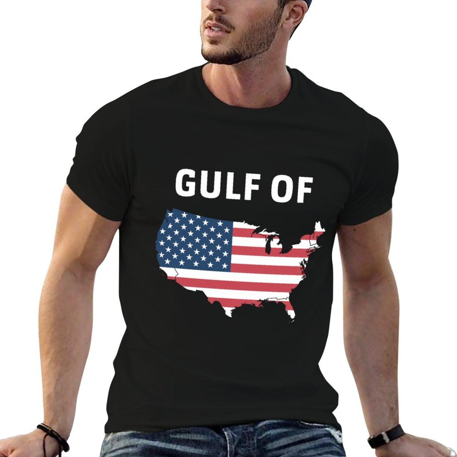 Gulf of United States of America  Moisture-wicking T-Shirt