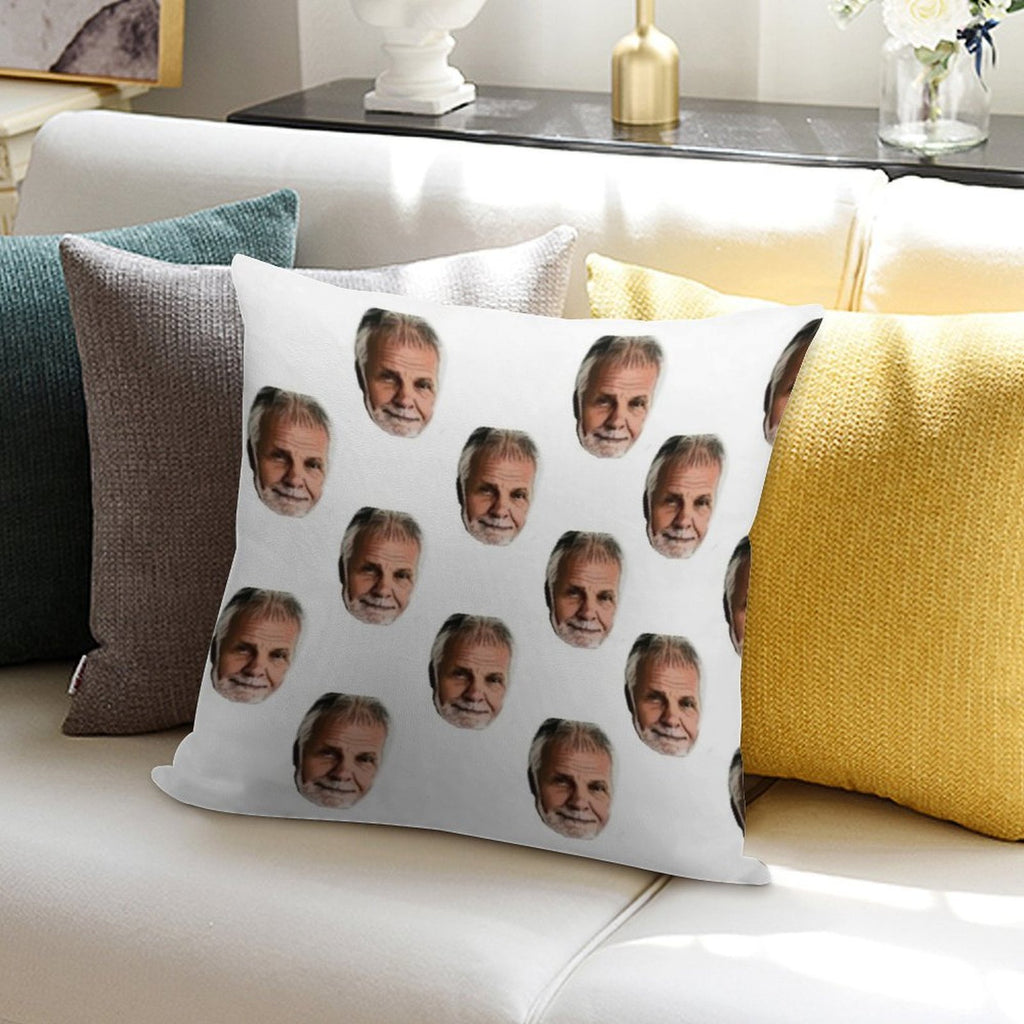 Captain Lee All over Print Soft Durable Construction Throw Pillow