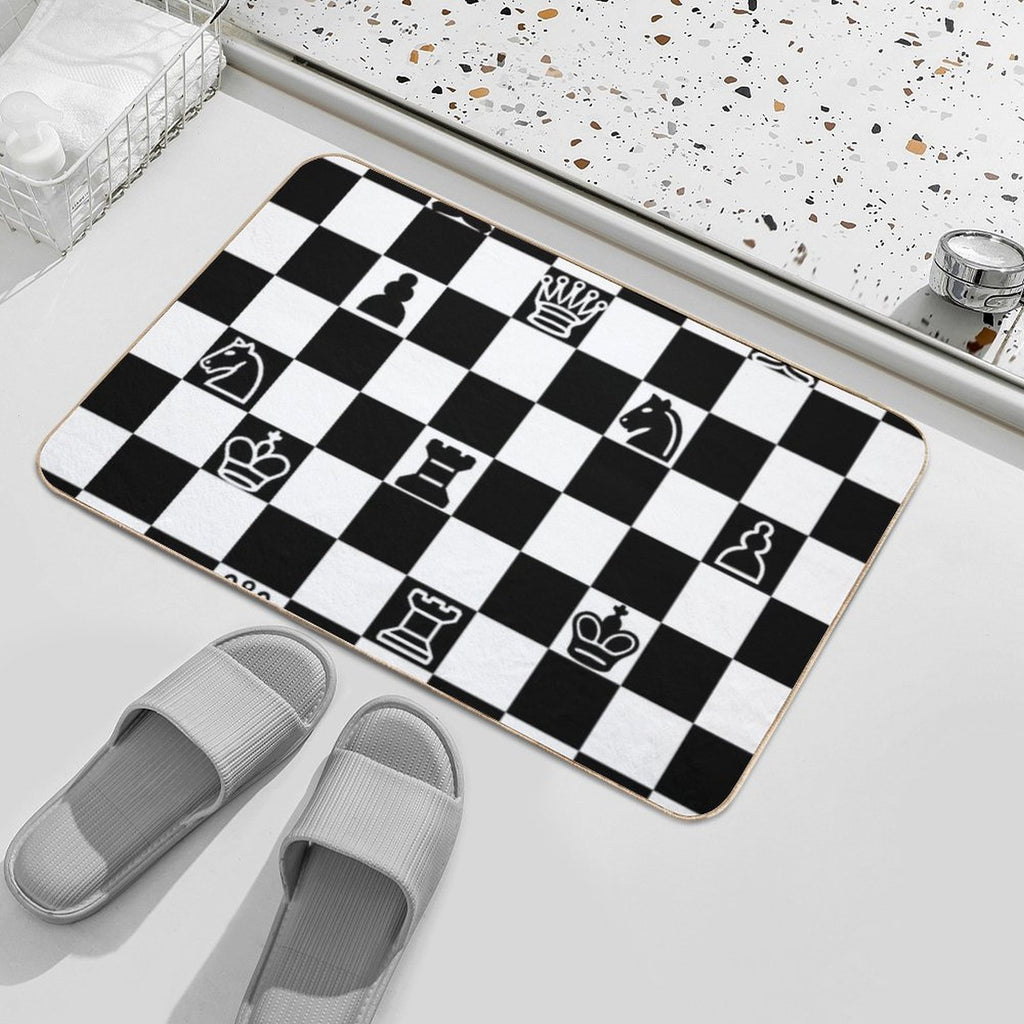 Chess  Pet-Safe Bath Mat