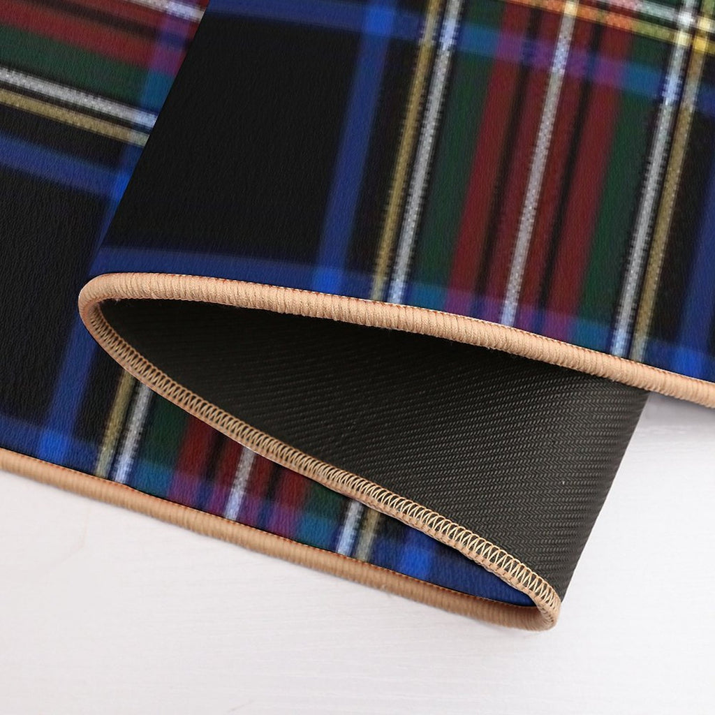 Stewart Black Tartan  Clan Stuart  Cute Tartan  Repositionable Bath Mat