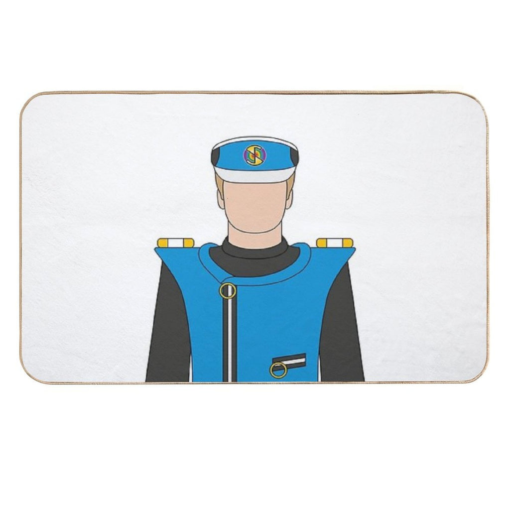 Captain Blue Icon  Anti-Trip Bath Mat