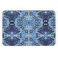 Jewels of Blues  Easy Maintenance Bath Mat