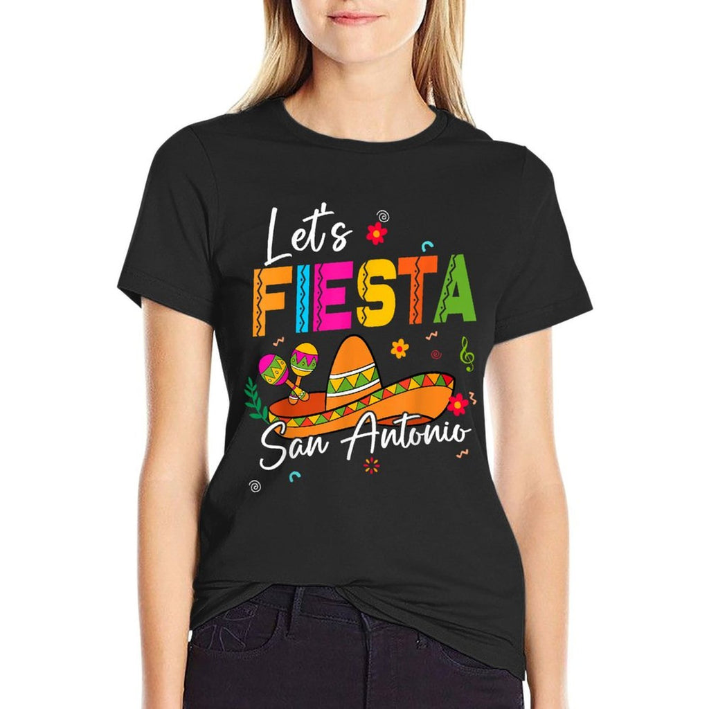 Let's Fiesta San Antonio Texas Cinco De Mayo Mexican Party  Soft T-Shirt
