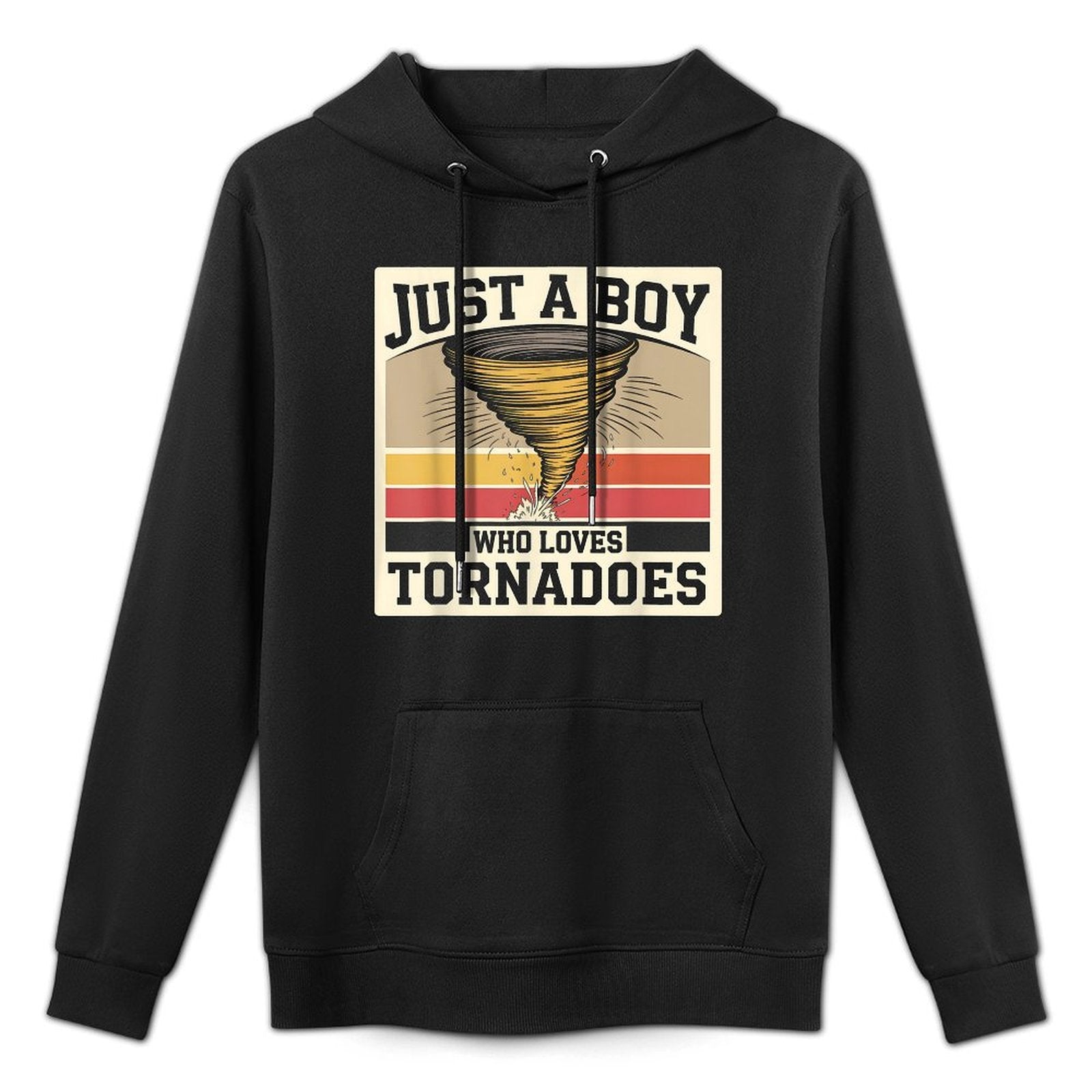 Tornado Chaser Just A Boy Who Loves Tornadoes Funny Gift Breathable Fabric Hoodie