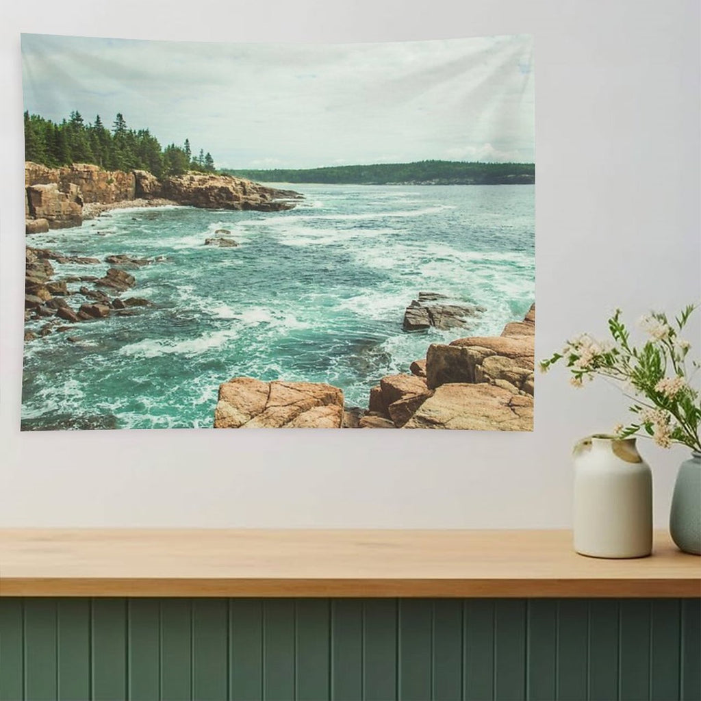 Acadia National Park Seashore II Tapestry