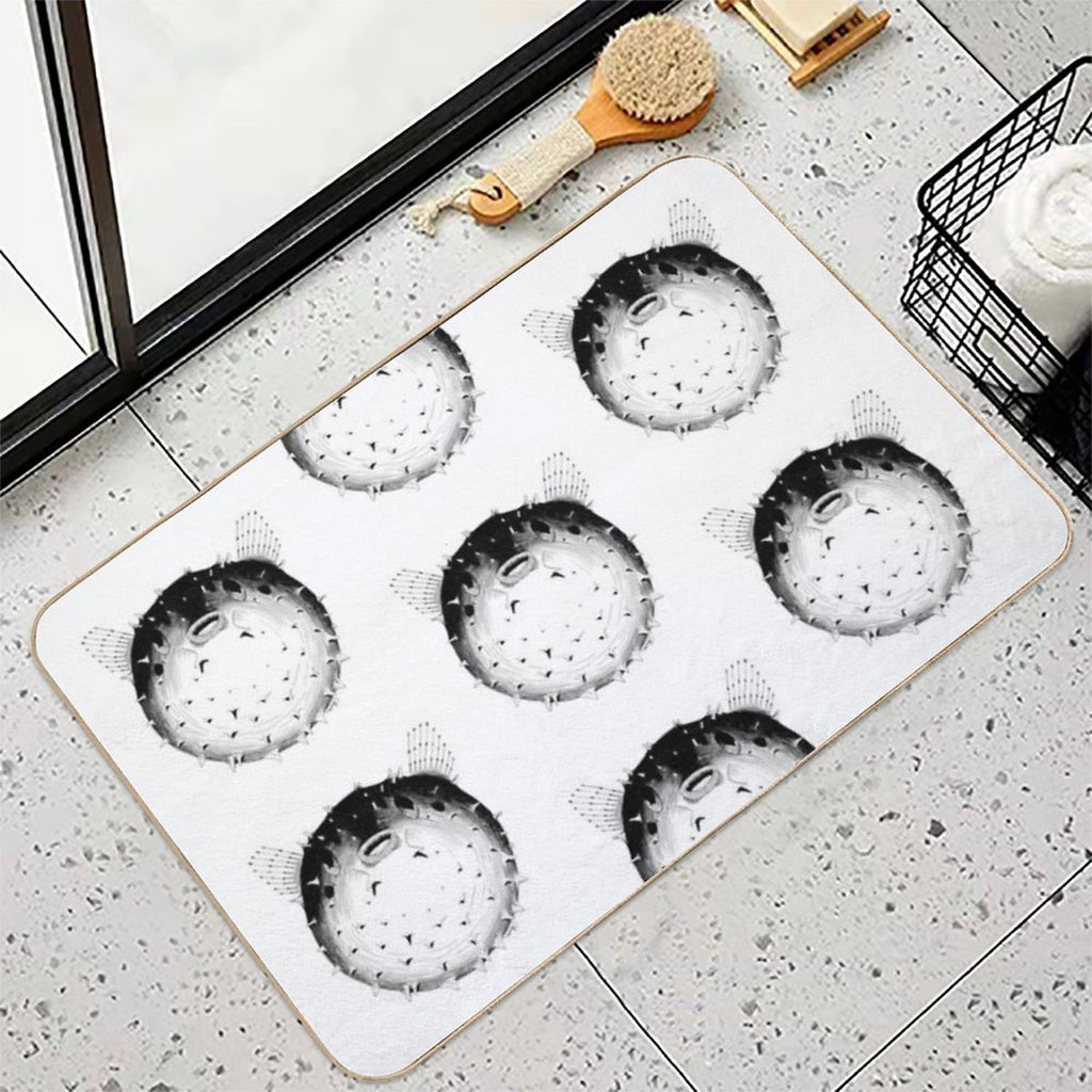 Puffer Fish  Versatile Bath Mat