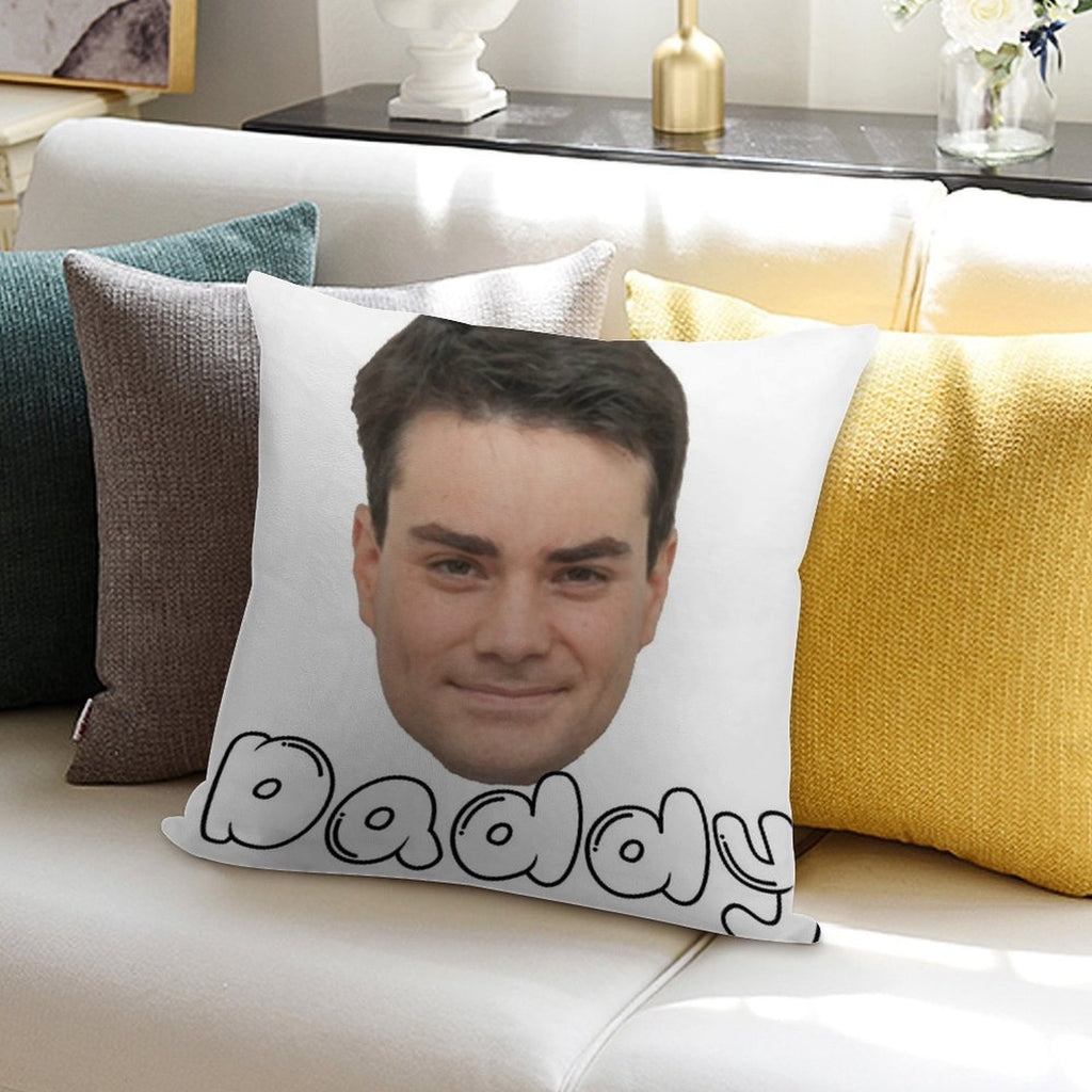Ben Shapiro Daddy Soft Washable Throw Pillow