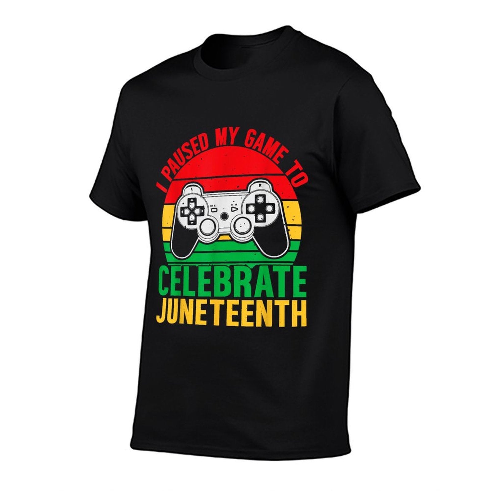I Paused My Game To Celebrate Juneteenth Gamer Boys Kids  Breathable T-Shirt