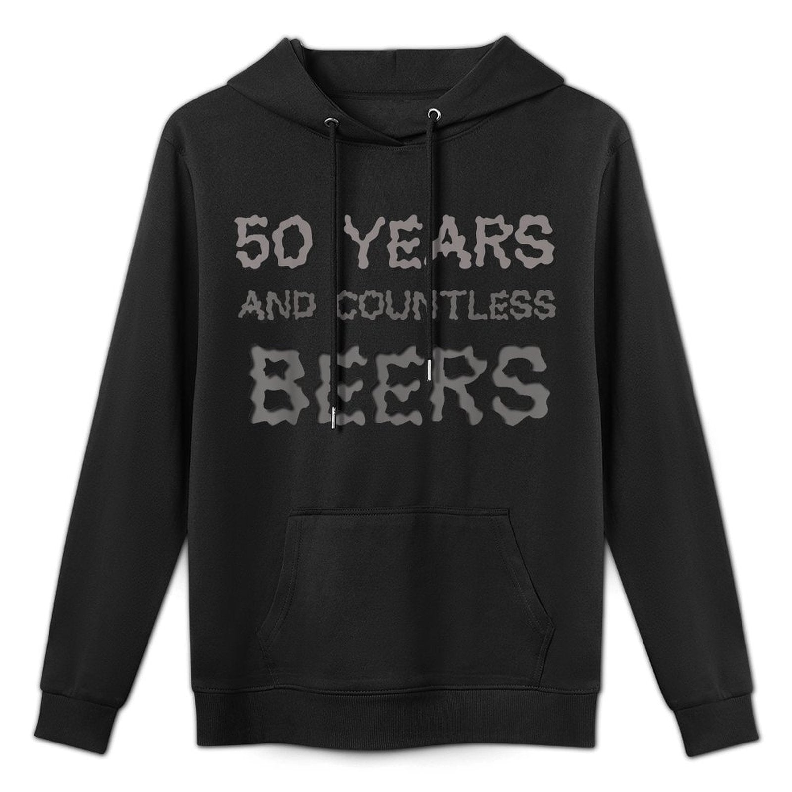 Mens 50th Birthday,Countless Beers Funny T Shirt Gift Easy Care Hoodie