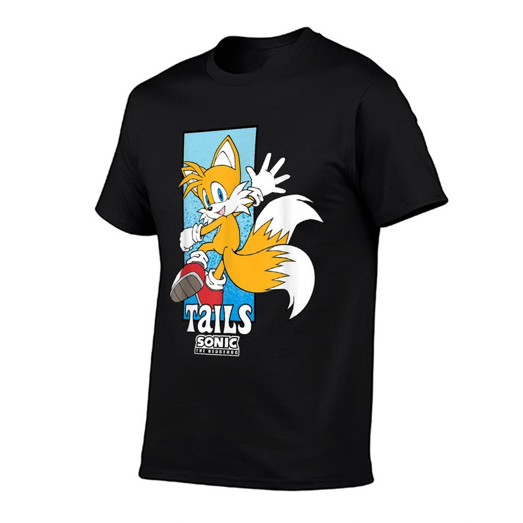 Sonic The Hedgehog Tails Spotlight Panel Portrait  Odor-resistant T-Shirt
