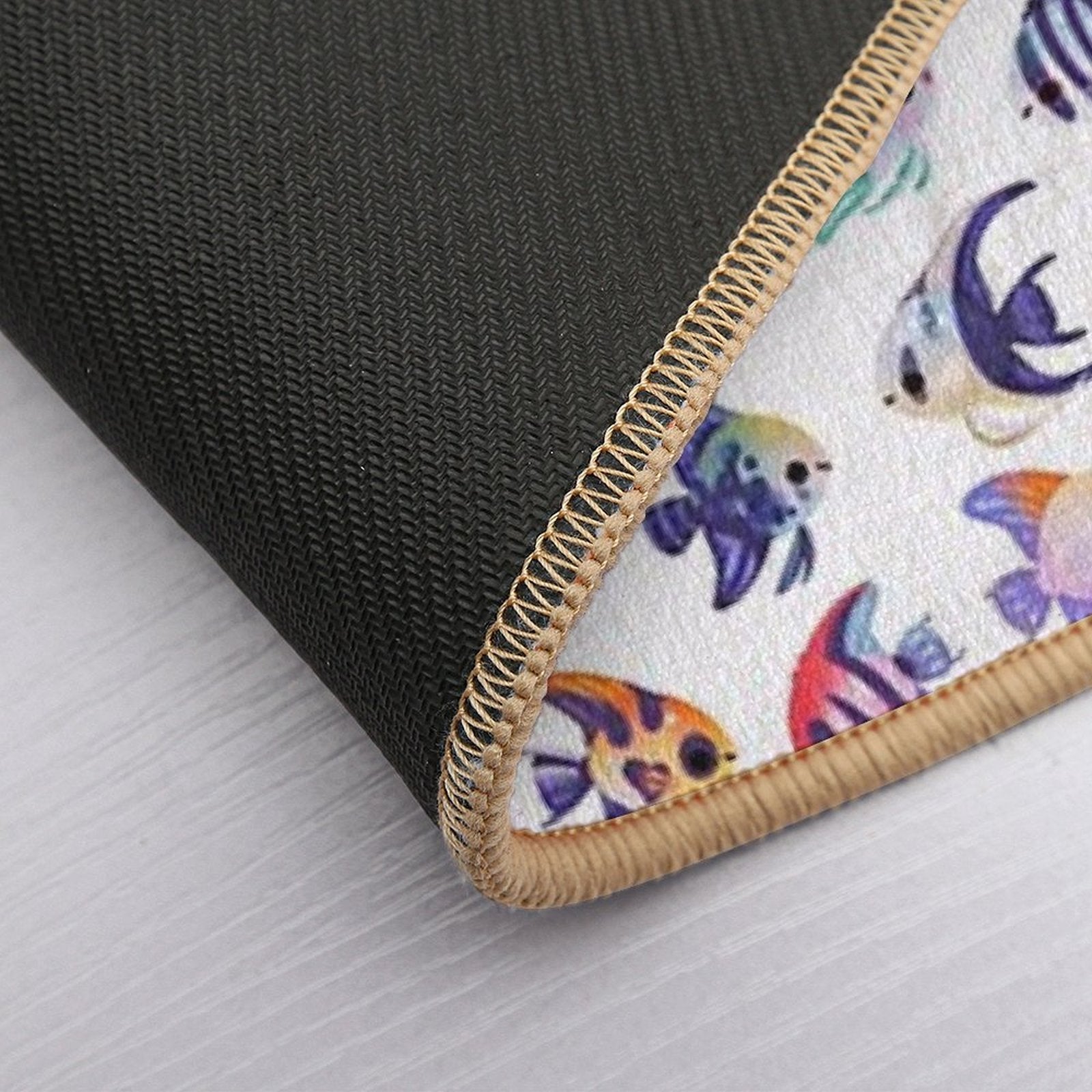 Angelfish! (freshwater) - No Text Or Bright  Absorbent Bath Mat