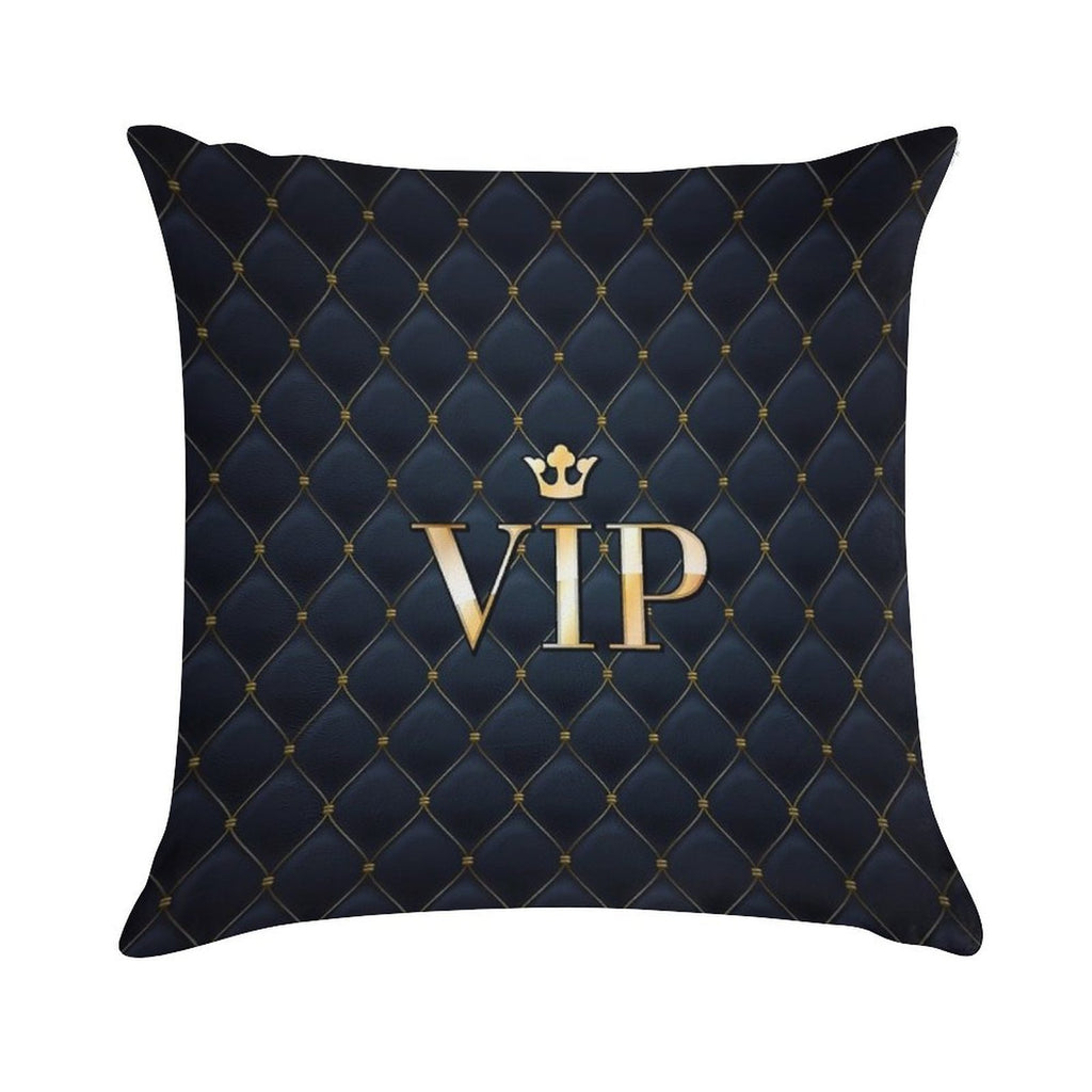 VIP Abstract Quilted Background Soft Gift Ready Throw Pillow