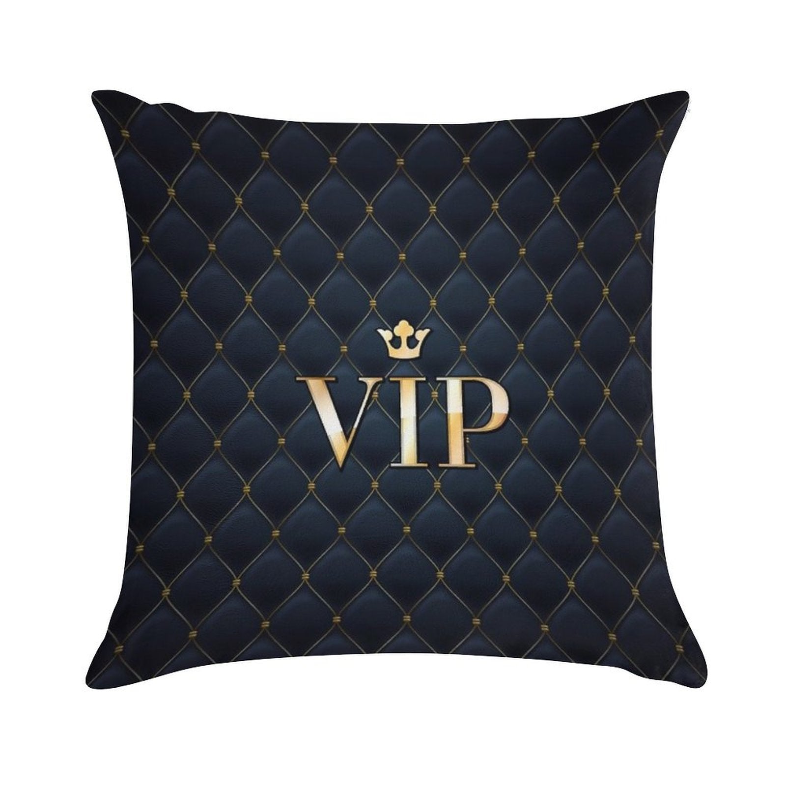 VIP Abstract Quilted Background Soft Gift Ready Throw Pillow