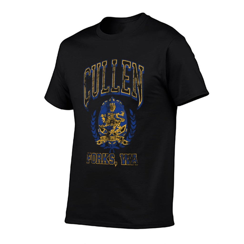 Twilight Saga Cullen Family Vintage Family Crest Movie  Graphic-printed T-Shirt