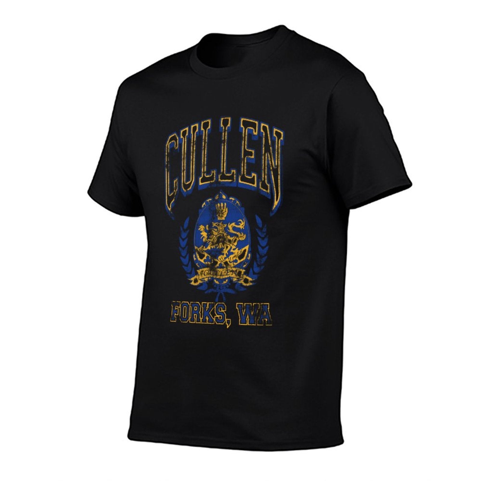 Twilight Saga Cullen Family Vintage Family Crest Movie  Graphic-printed T-Shirt
