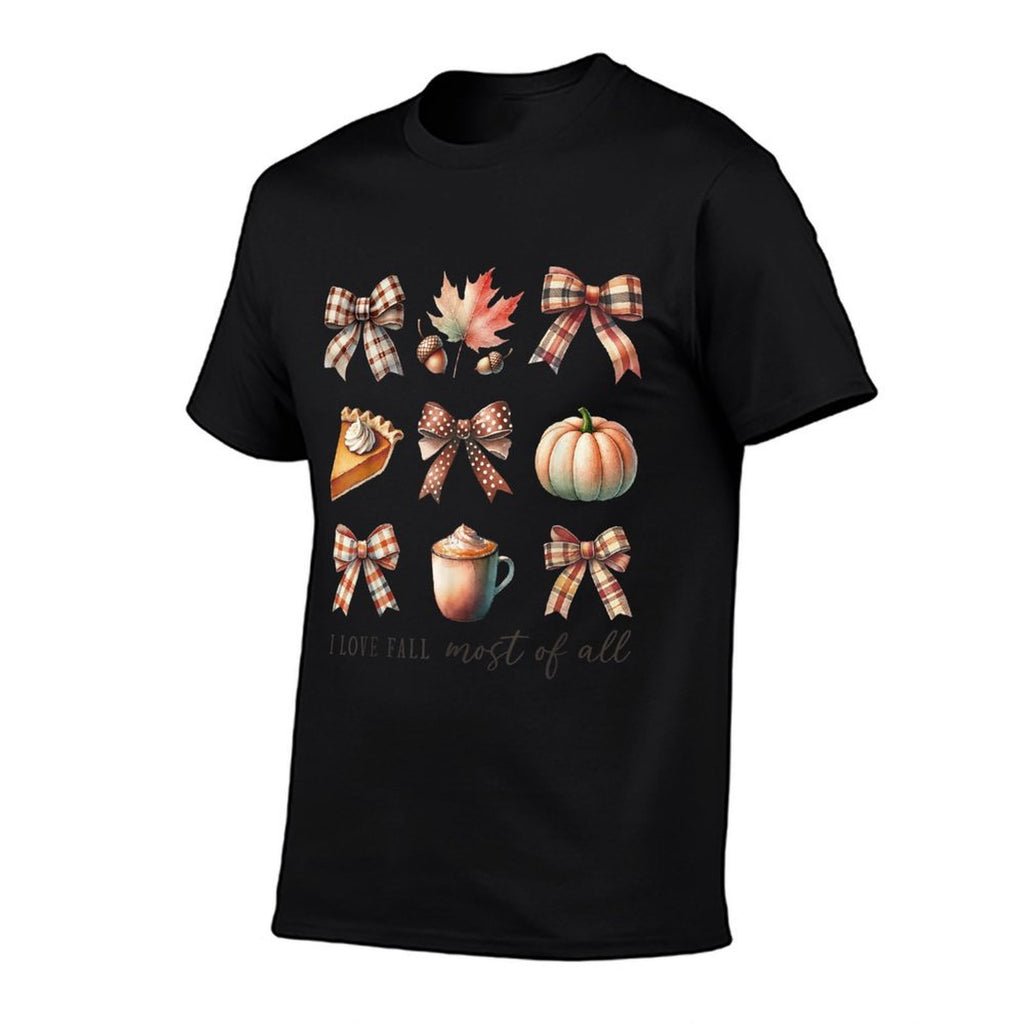 I Love Fall Happy Thanksgiving Autumn Vibes Fall Girl  Affordable Price T-Shirt
