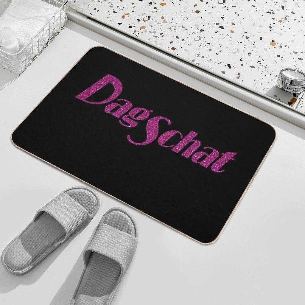 Drag Race Holland - Dag Schat (Bye Hun - Love Hon) - Pink Glitter - Fred Van Leer - RuPaul's  Pet-Safe Bath Mat