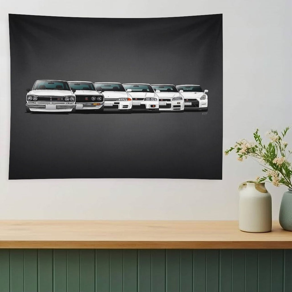 History Nissan GTR - V02 Tapestry