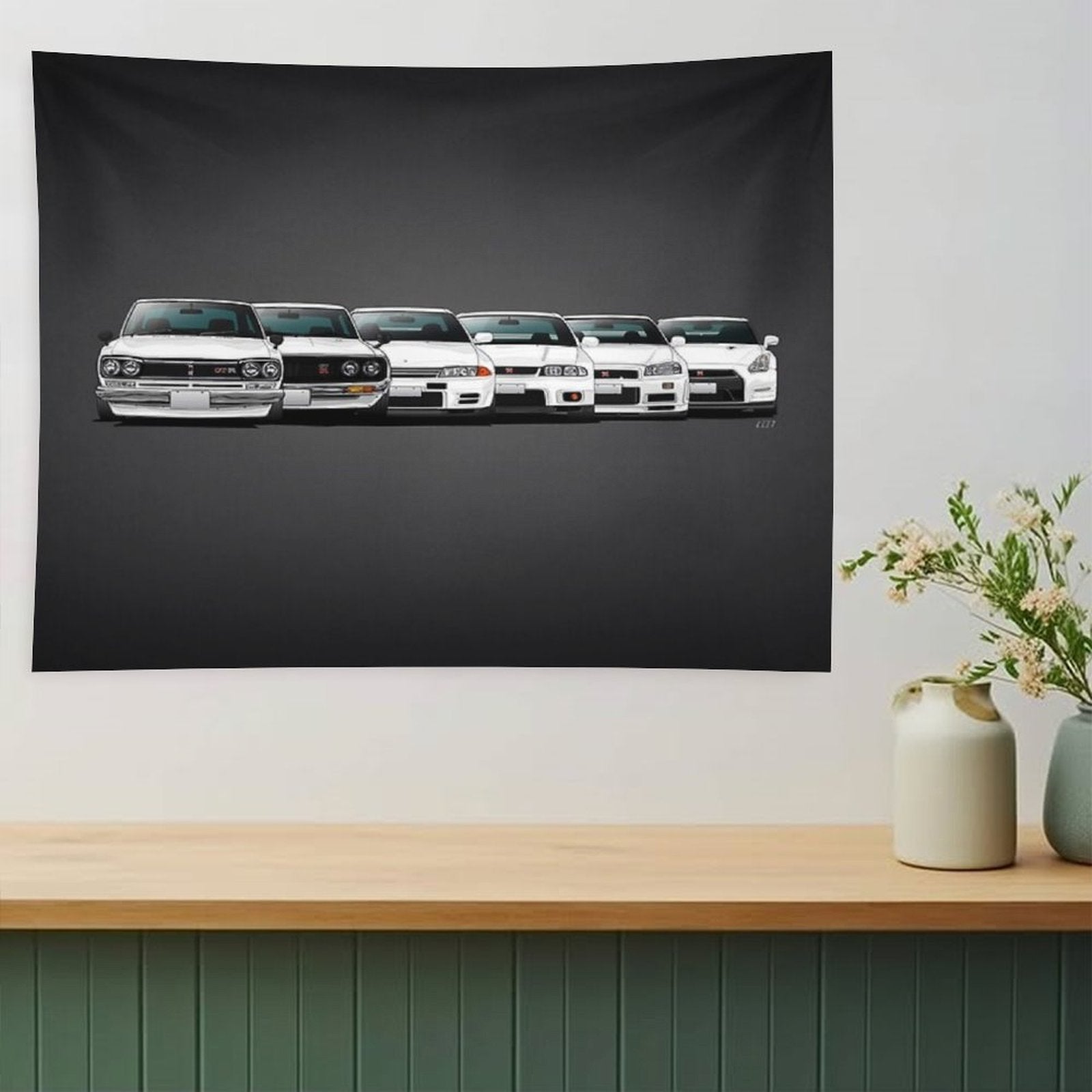History Nissan GTR - V02 Tapestry