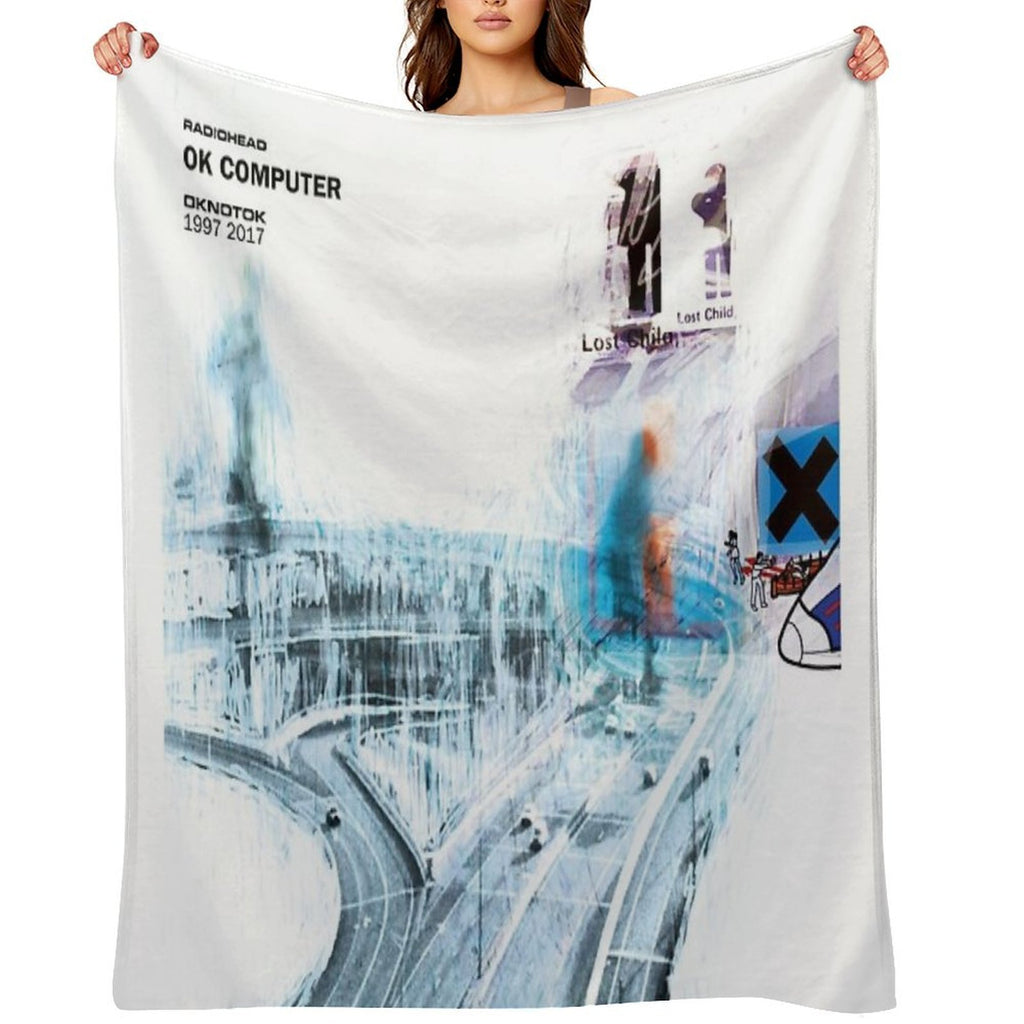 Alternative Band 80s Poster Comfort Throw Blanket